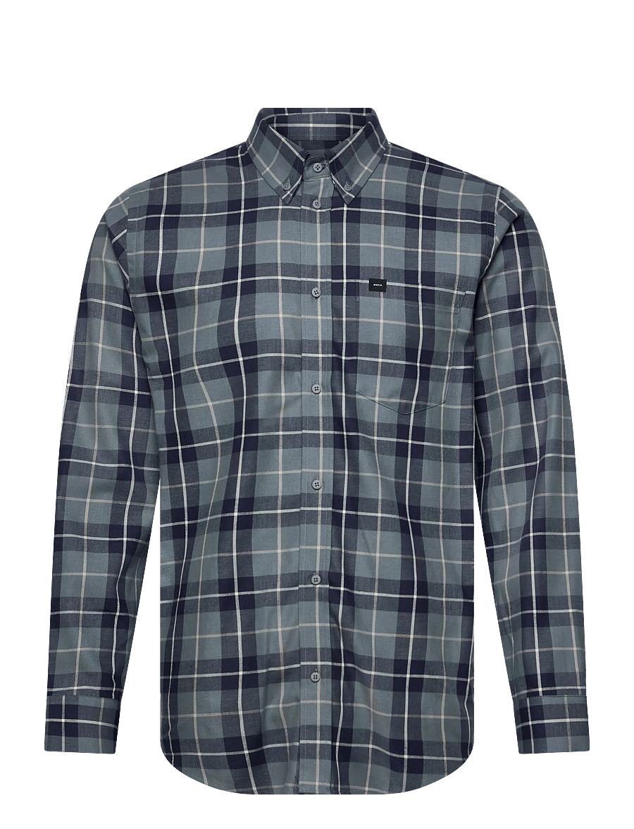 Makia - Rational Shirt - geruite overhemden - blue - 0
