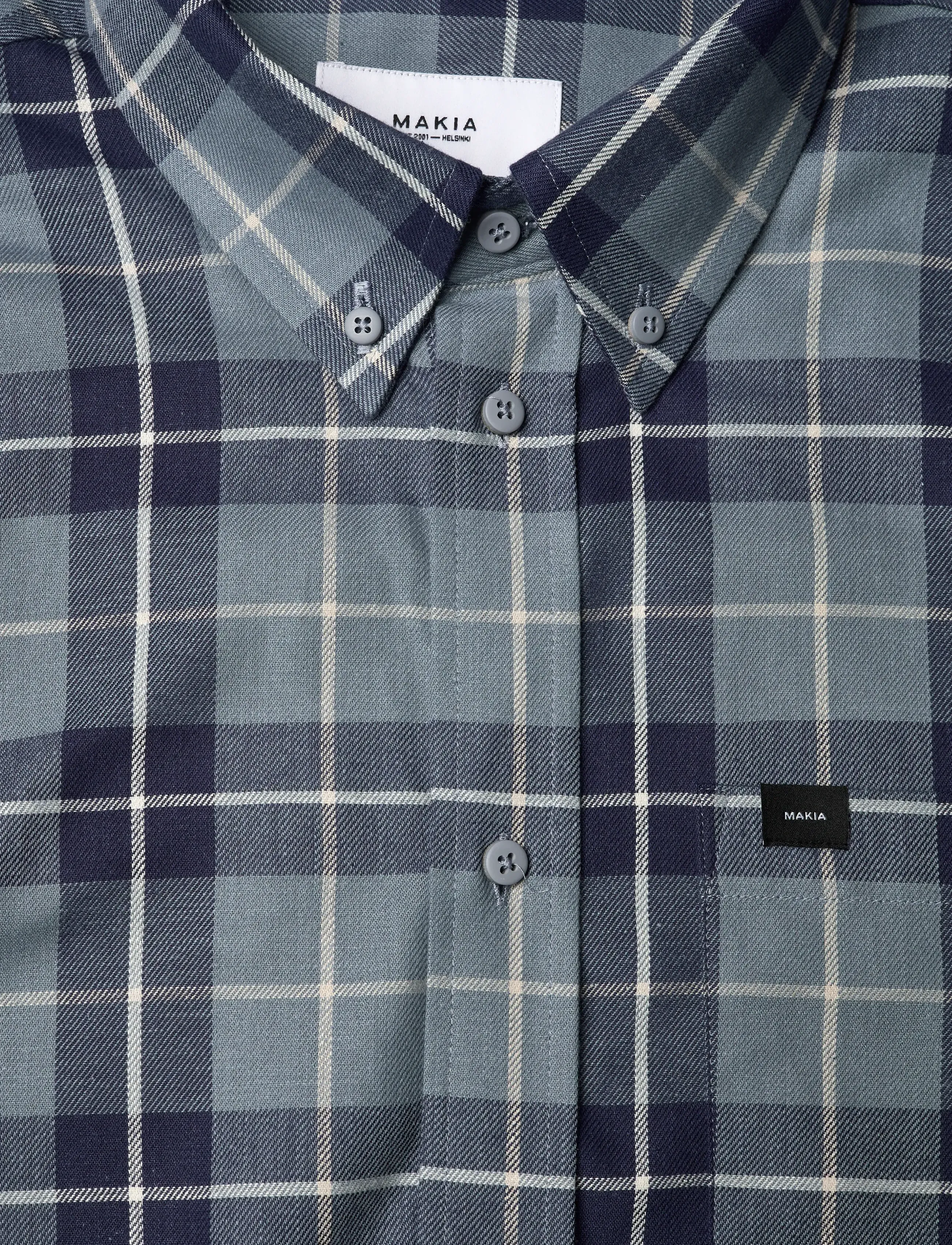 Makia - Rational Shirt - fødselsdagsgaver - blue - 2