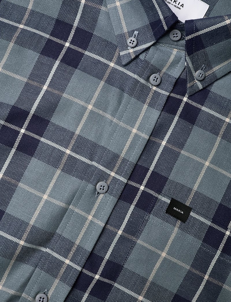 Makia - Rational Shirt - ternede skjorter - blue - 3