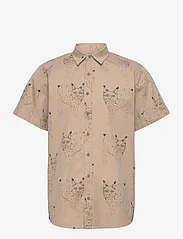 Makia - Lynx Shirt - kortermede t-skjorter - humus - 0