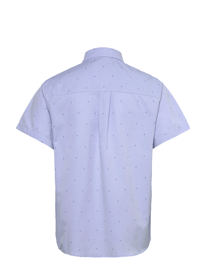 Makia - Anchors Shirt - kurzarmhemden - light blue - 2