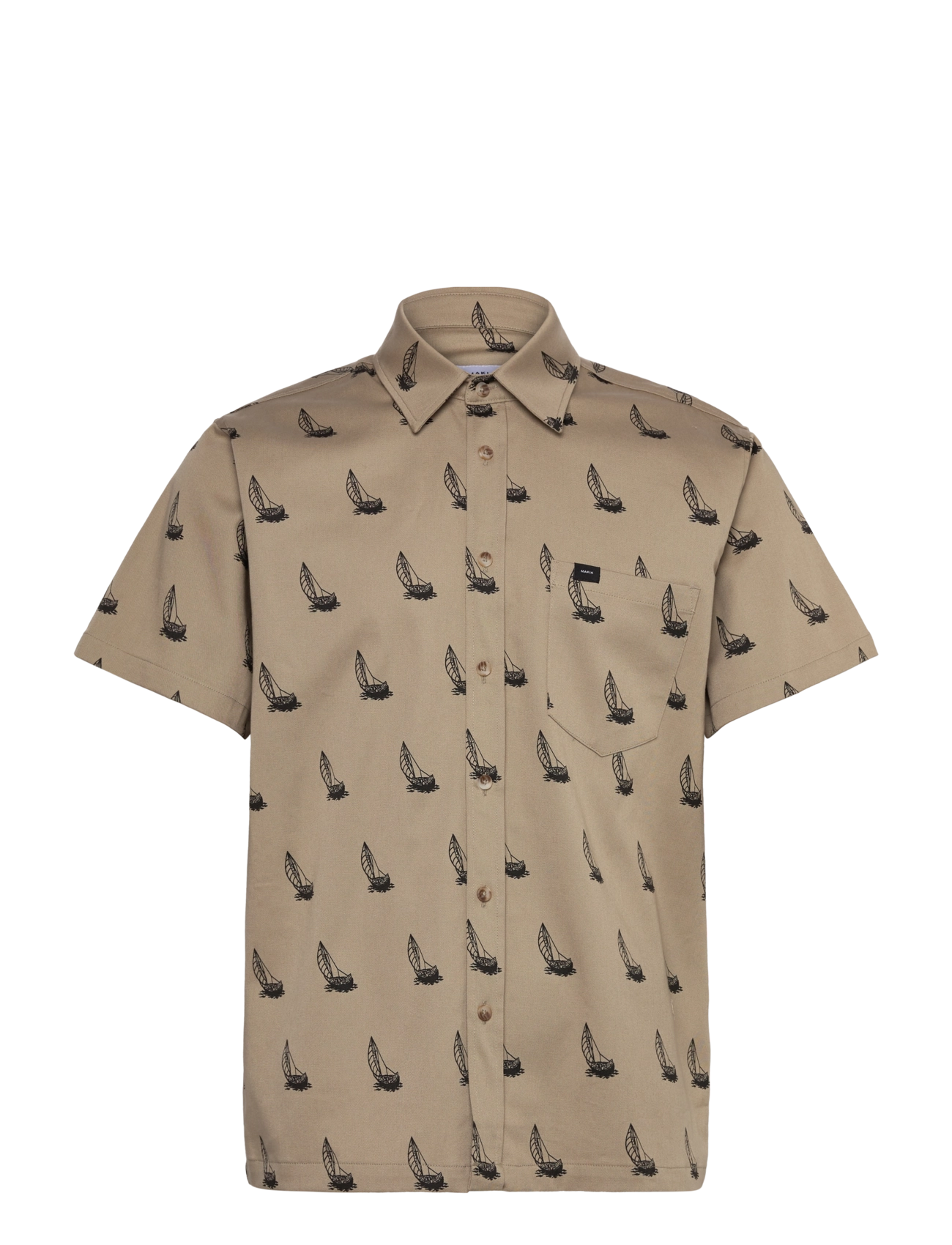 MAKIA Heeling Shirt Beige - M - Herren