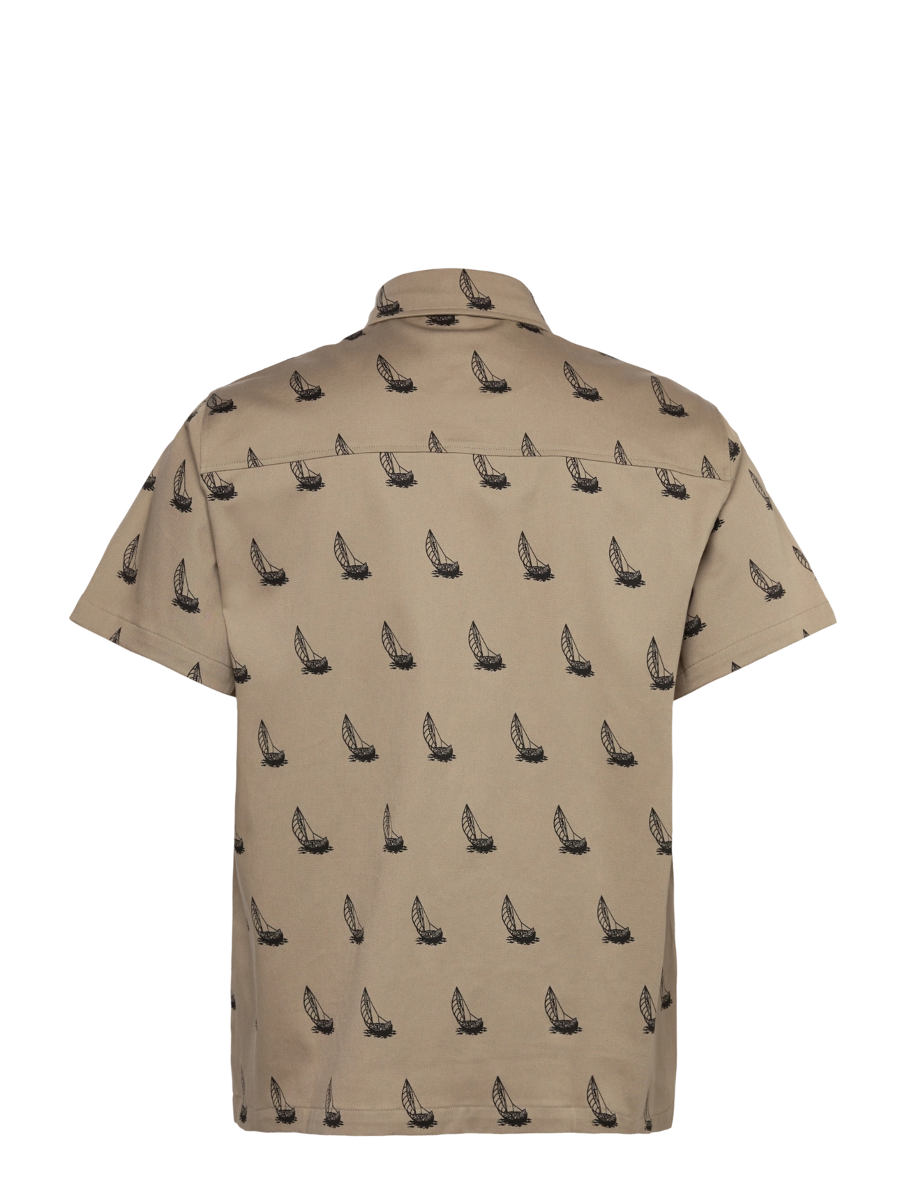 Makia - Heeling Shirt - kurzarmhemden - light taupe - 2