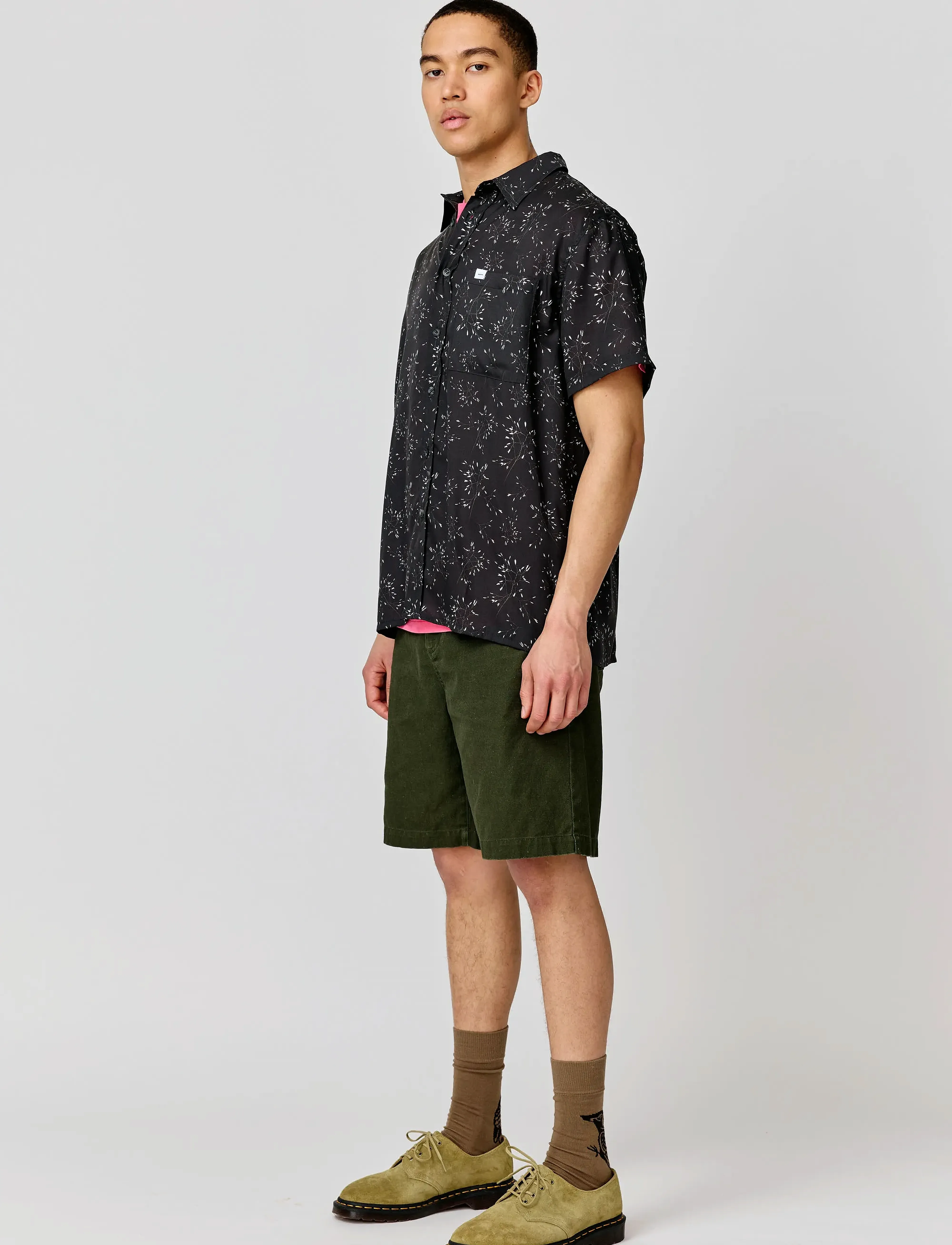 Makia - Pasture Shirt - black hay - 4
