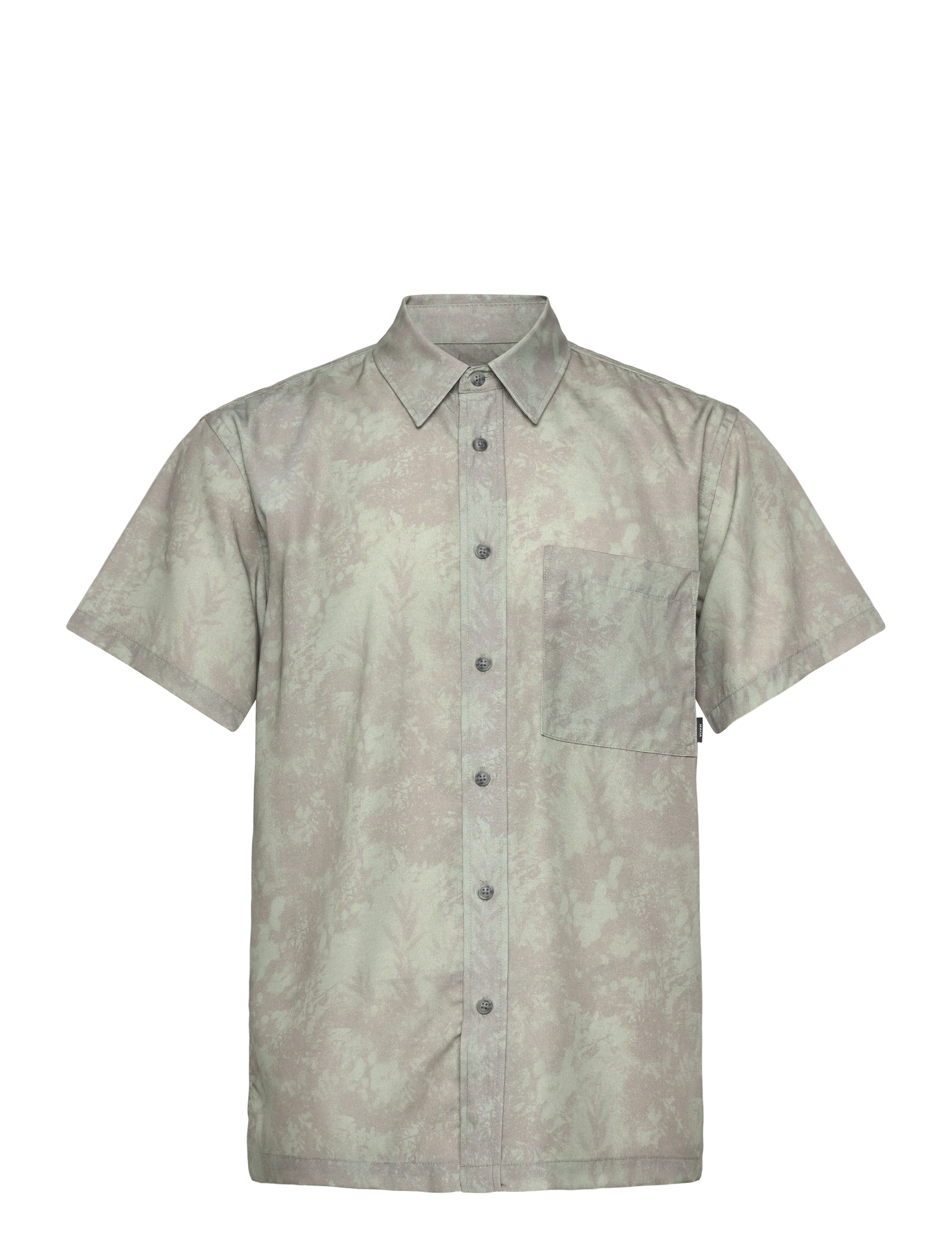 Makia Bloom Shirt - Clothing - MINERAL GREEN / multi