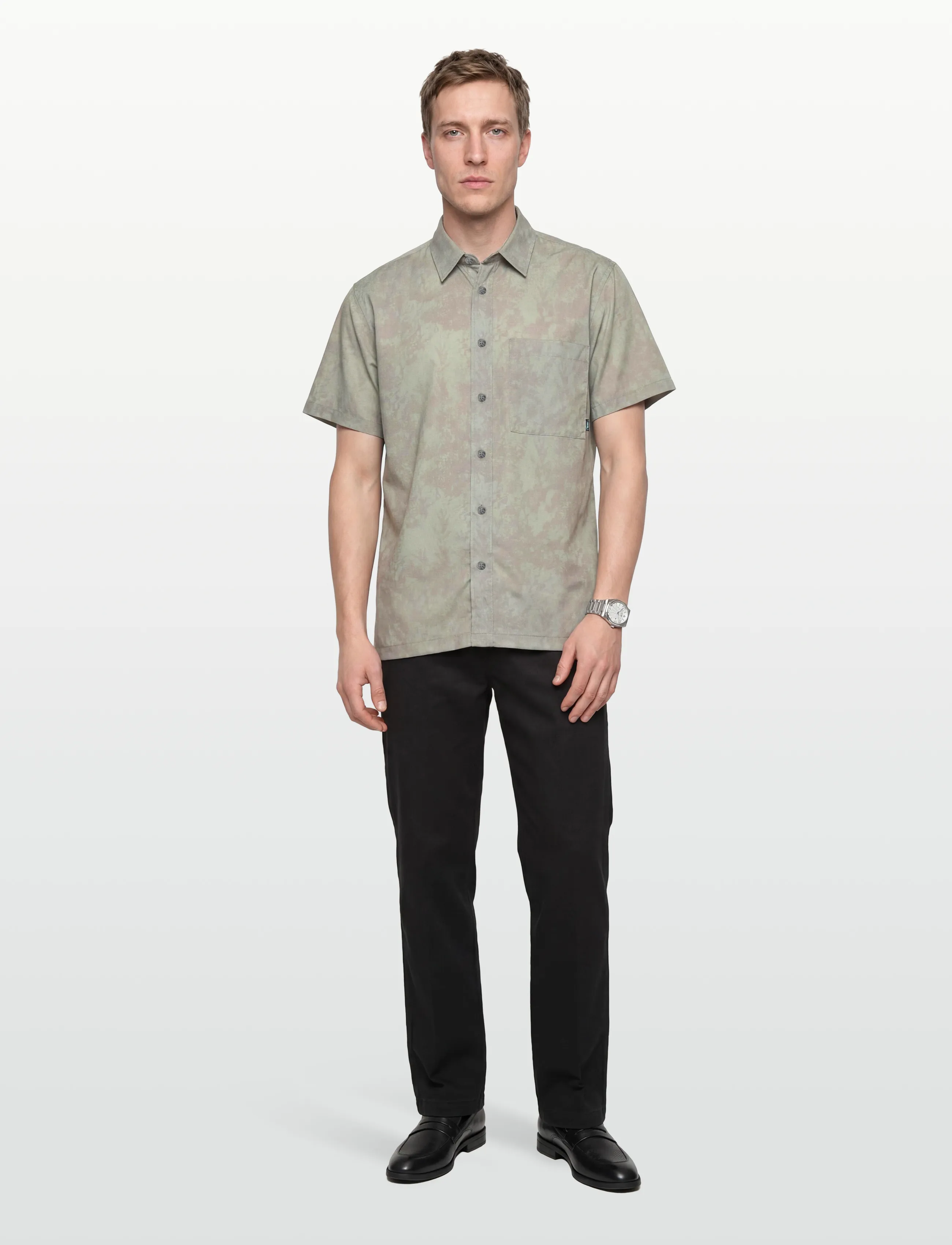 Makia Bloom Shirt - Kläder - MINERAL GREEN / multi
