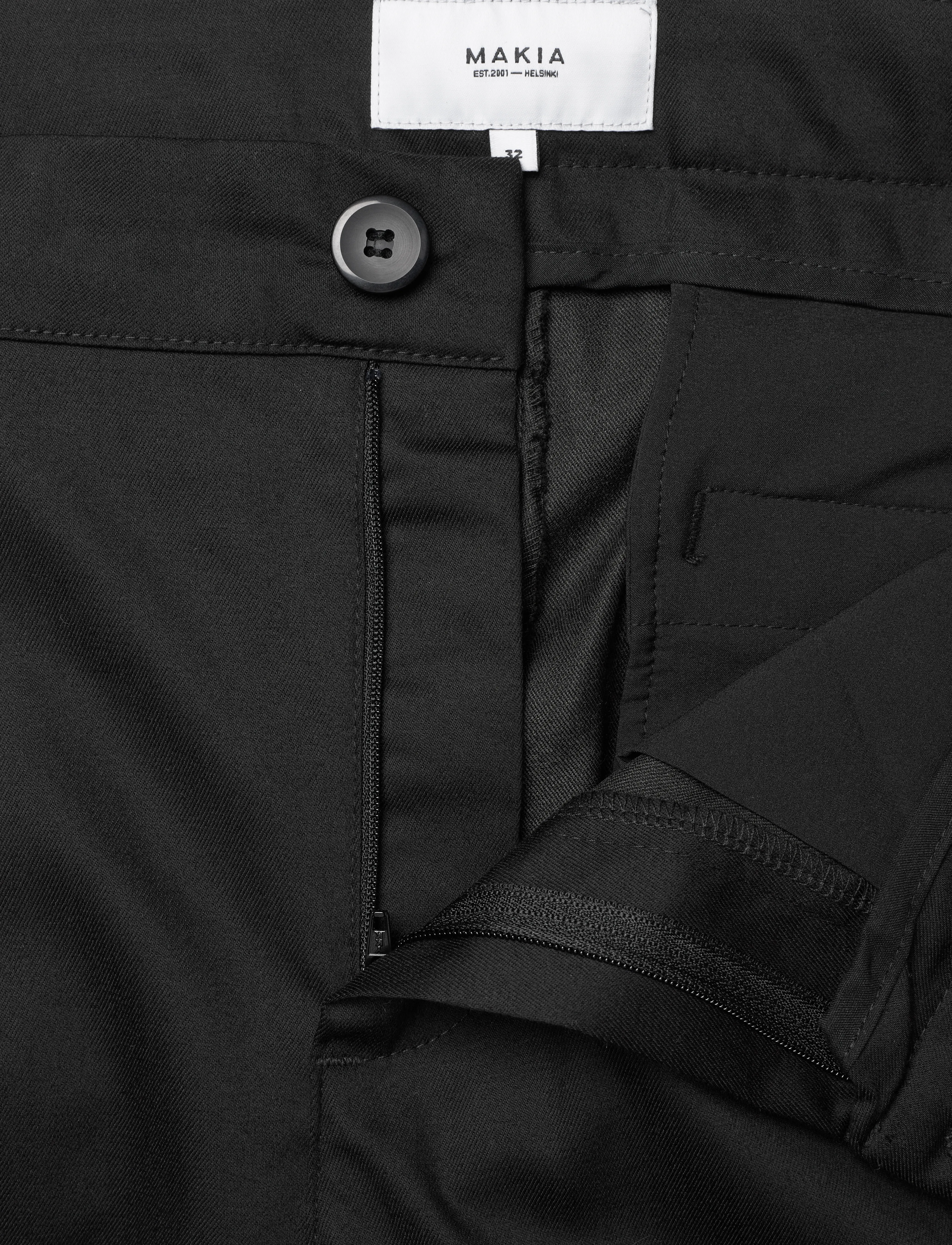 Makia - Beacon Trousers - män - black - 3