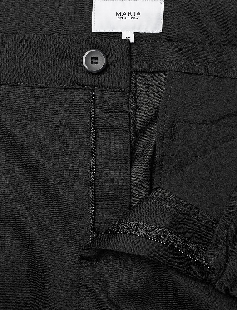 Makia - Beacon Trousers - chinosy - black - 3