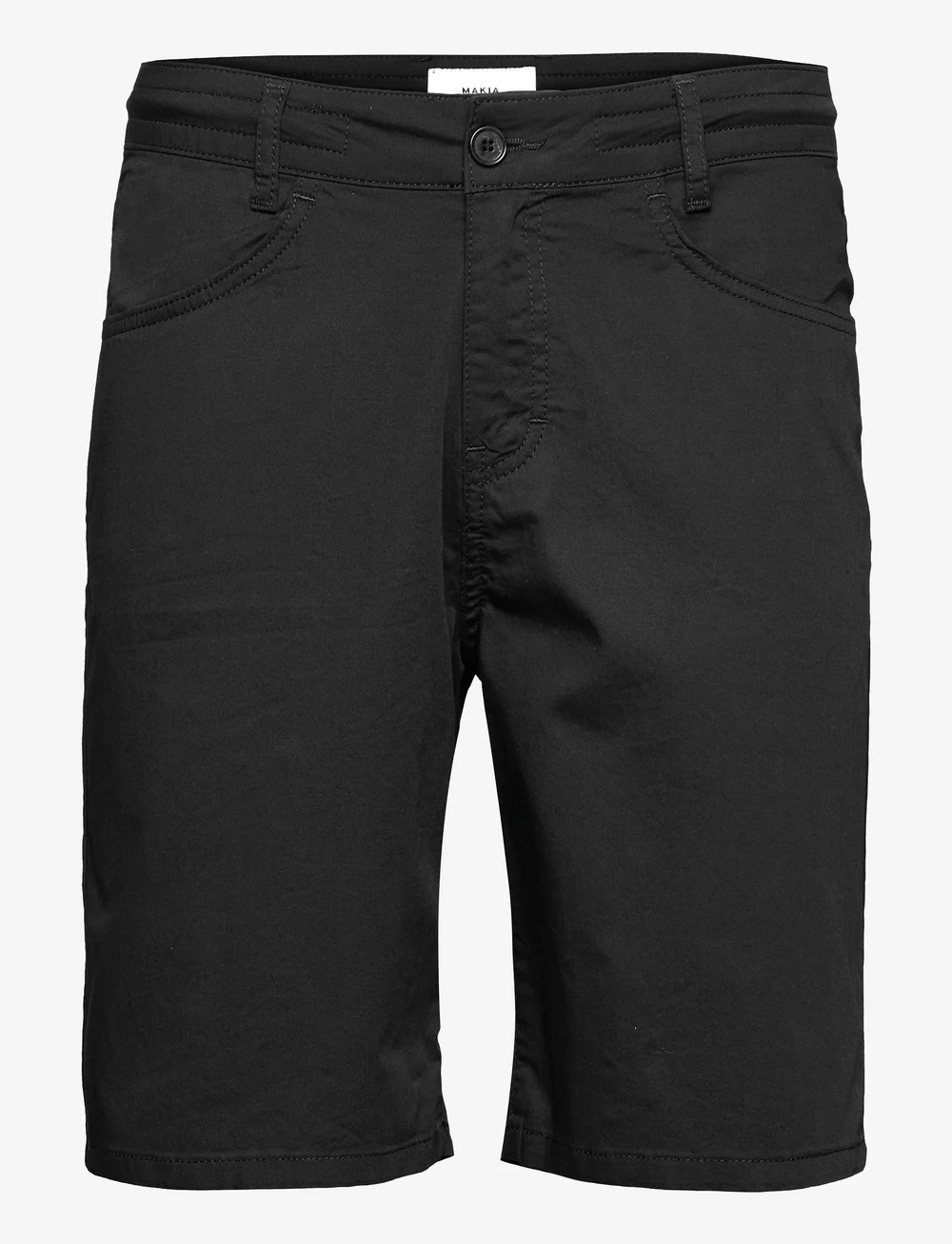 Makia - Border Shorts - chinos shorts - black - 0
