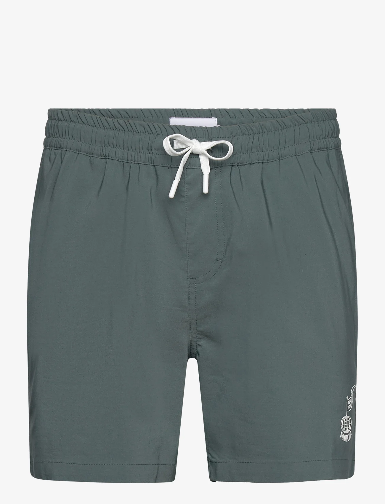 Makia - North Hybrid Shorts - kasdienio stiliaus šortai - sammal green - 0