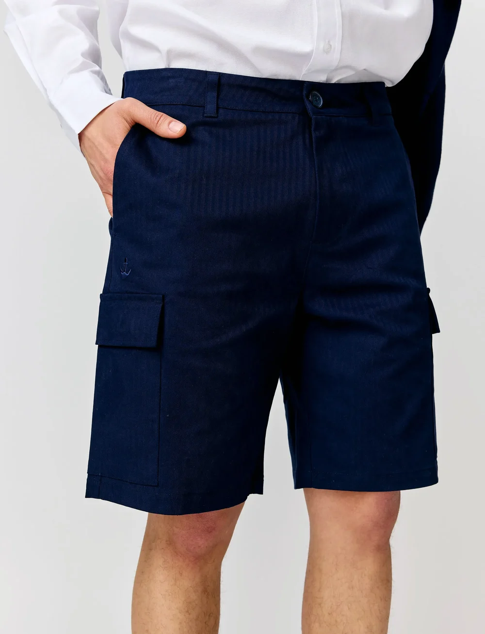 Makia - Arrow Shorts - lühikesed kargopüksid - dark navy - 0