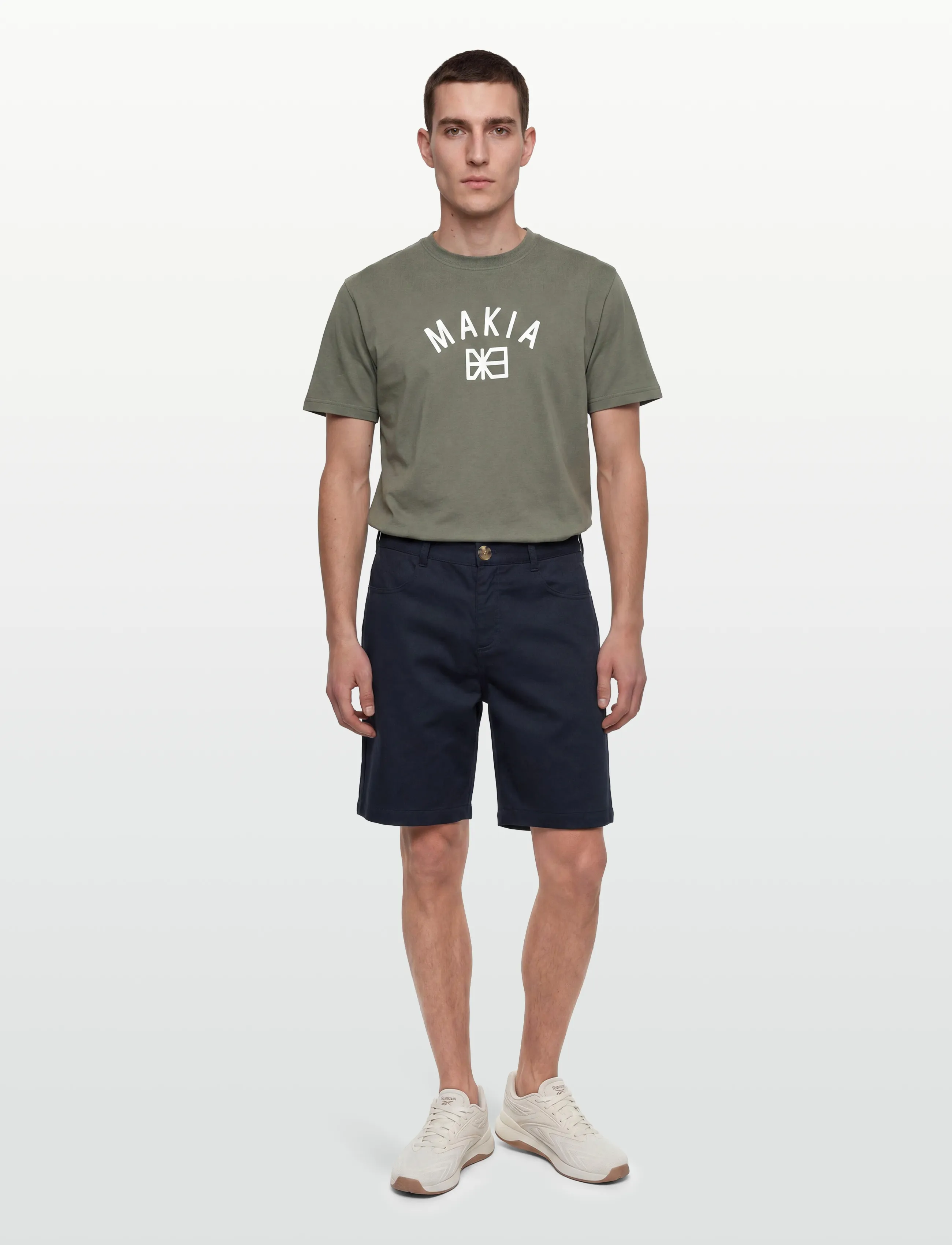 Makia Bureau Shorts, 32, Navy, Shorts > Chinoshorts, Herre