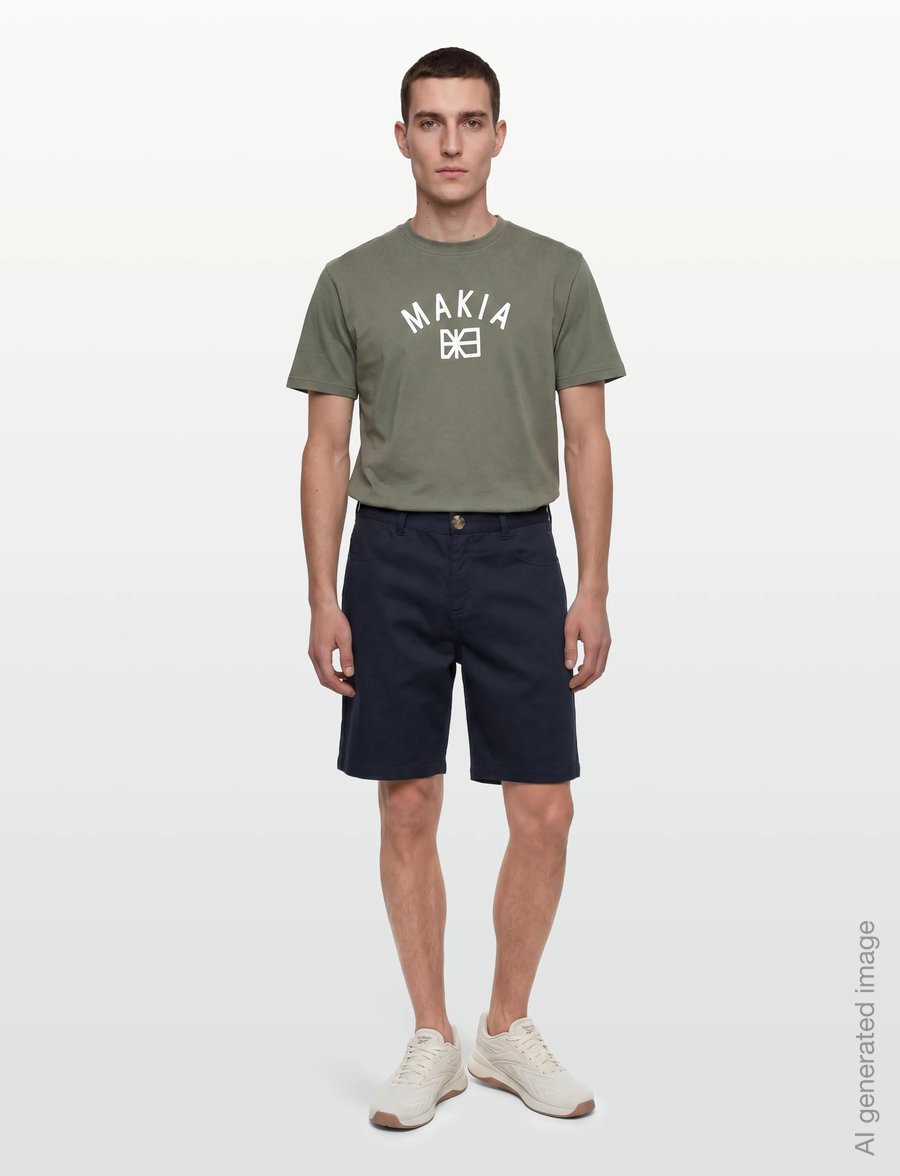 Makia - Bureau Shorts - chinos shorts - dark navy - 0