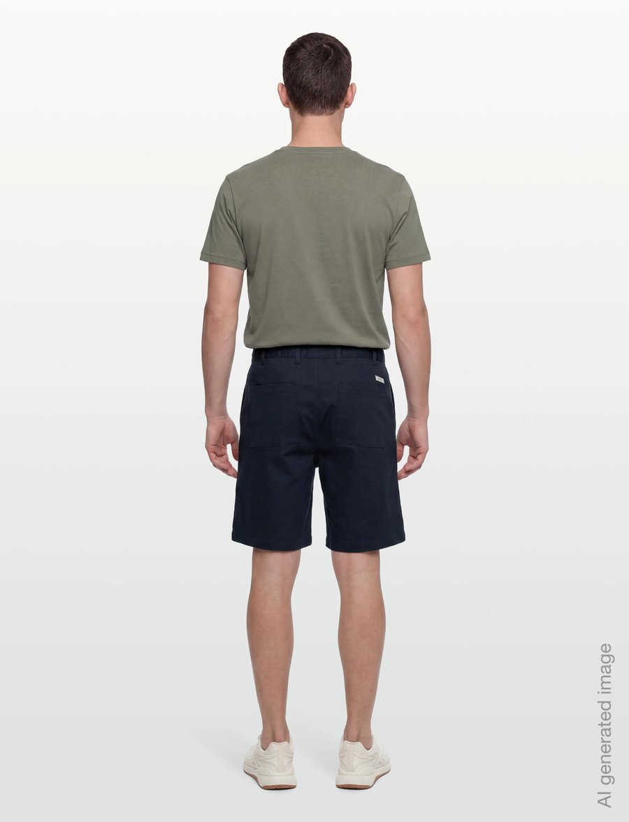 Makia - Bureau Shorts - chinos shorts - dark navy - 4