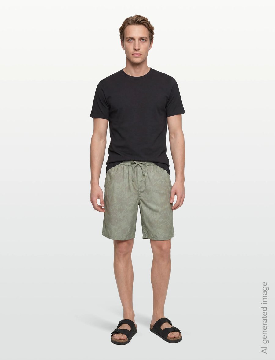 Makia - Bloom Shorts - casual shorts - mineral green - 0