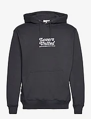 Makia - Lovers Hooded Sweatshirt - sweatshirts & hoodies - black - 0