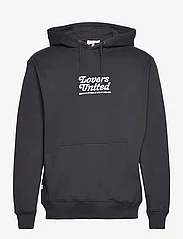 Makia - Lovers Hooded Sweatshirt - megztiniai ir džemperiai - black - 0