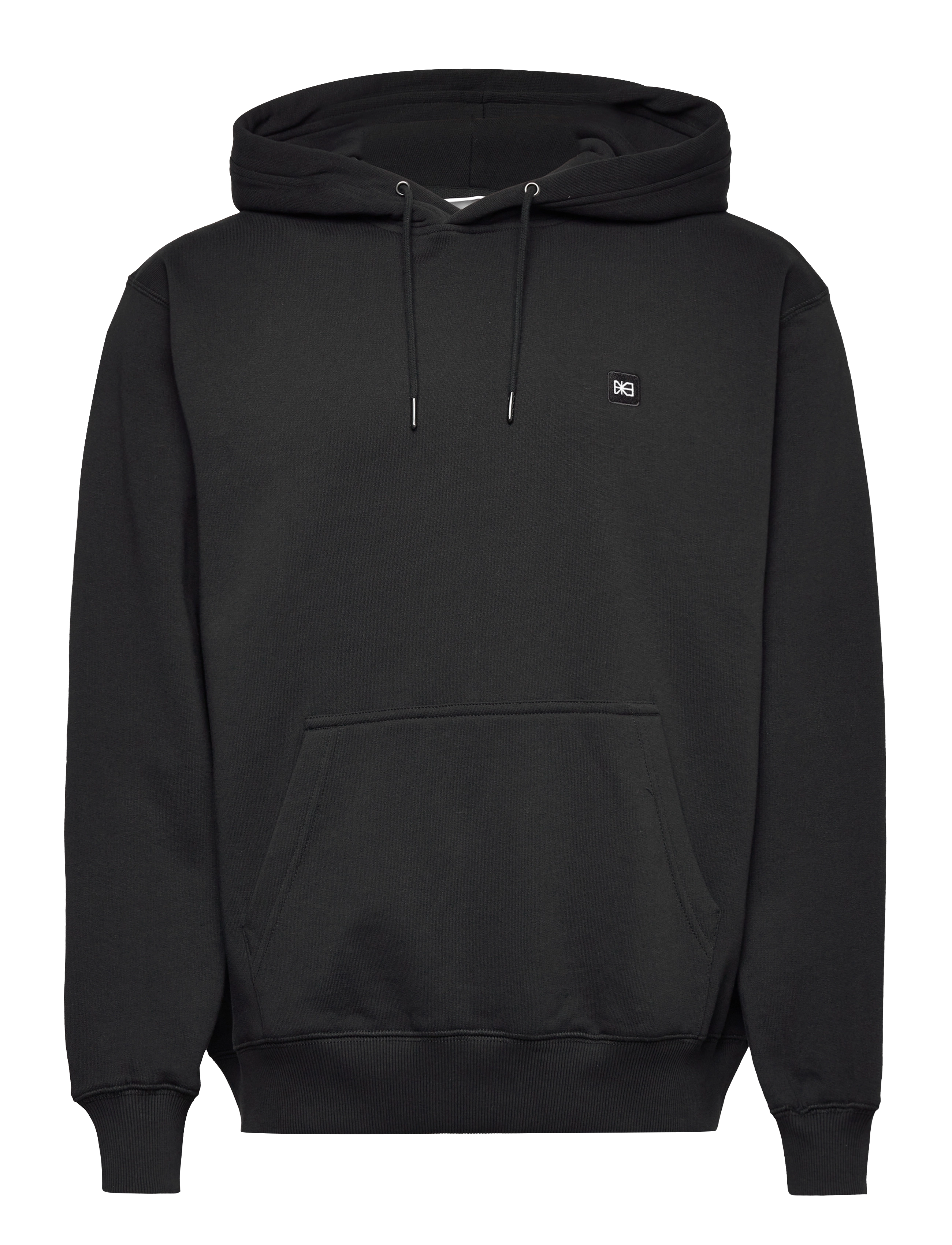Makia Laurel Hooded Sweatshirt - Makia - BLACK / black