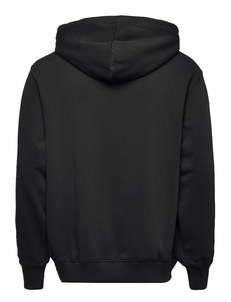 Makia - Laurel Hooded Sweatshirt - hættetrøjer - black - 2