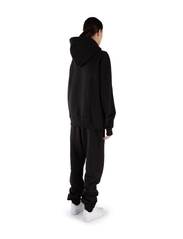 Makia - Laurel Hooded Sweatshirt - sporta džemperi - black - 7