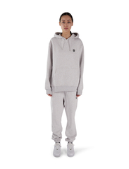 Makia - Laurel Hooded Sweatshirt - sporta džemperi - light grey - 2