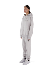 Makia - Laurel Hooded Sweatshirt - svetarit - light grey - 3