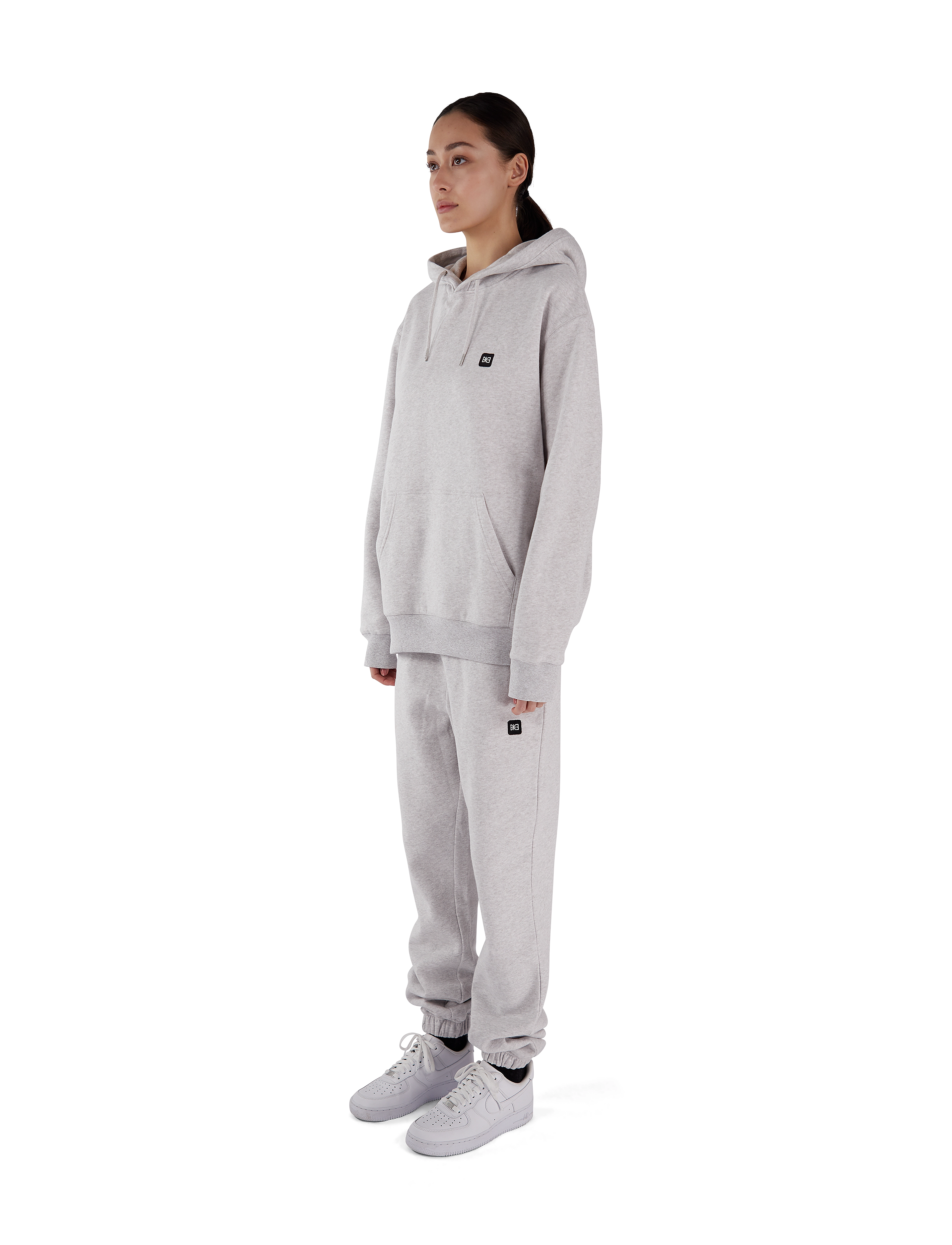 Makia - Laurel Hooded Sweatshirt - bluzy z kapturem - light grey - 3