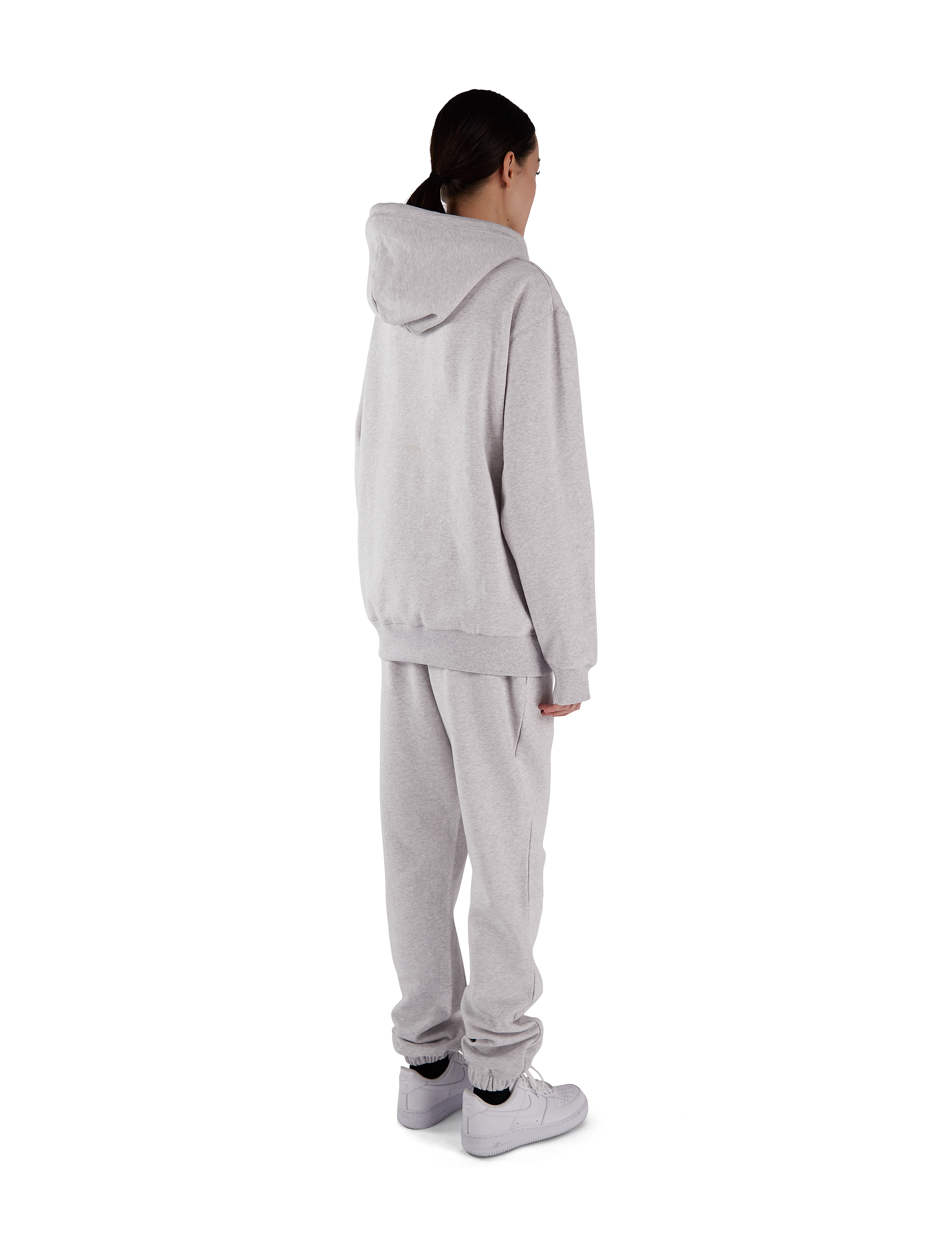 Makia - Laurel Hooded Sweatshirt - bluzy z kapturem - light grey - 5