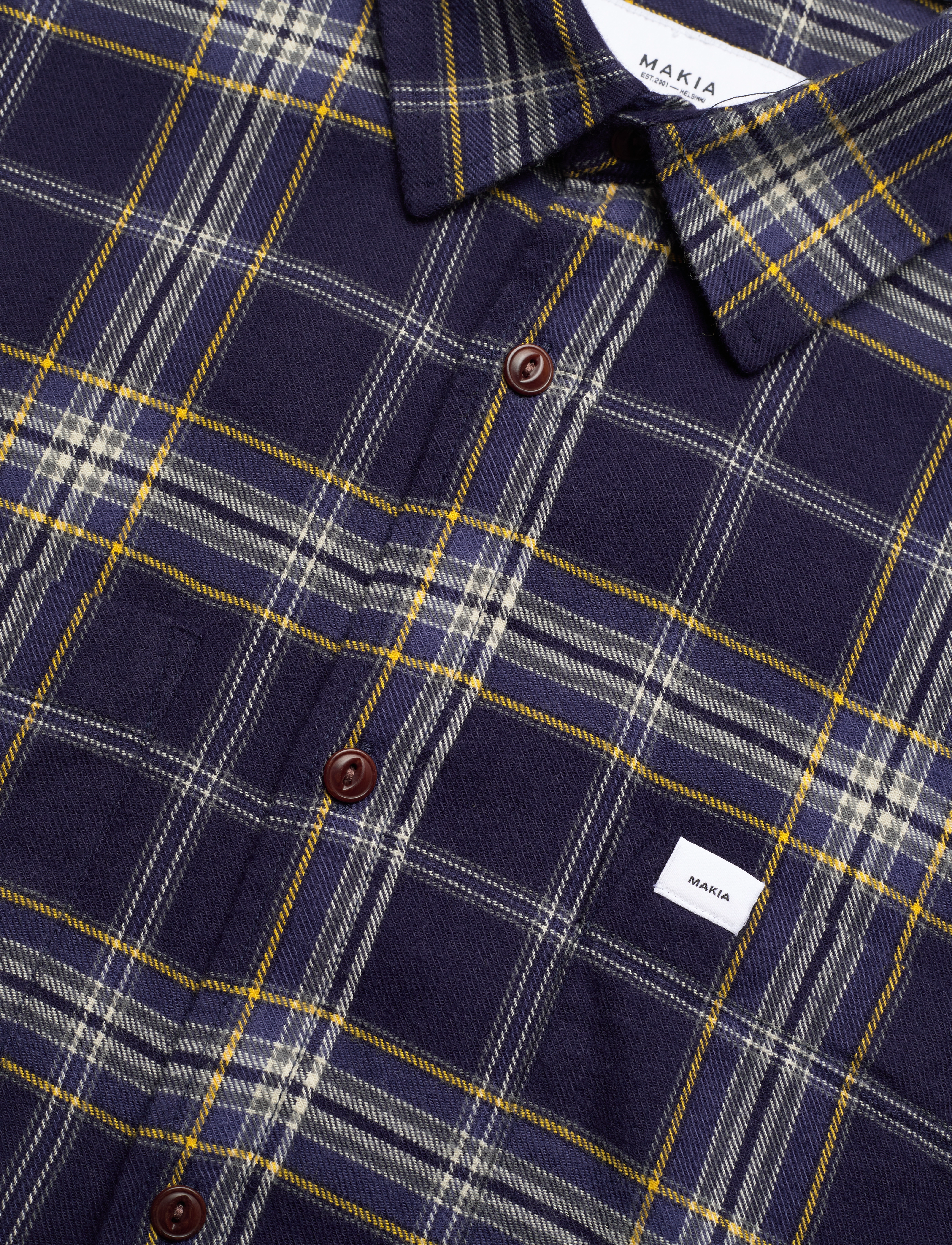 Makia - Apollo Shirt - dark navy - 3