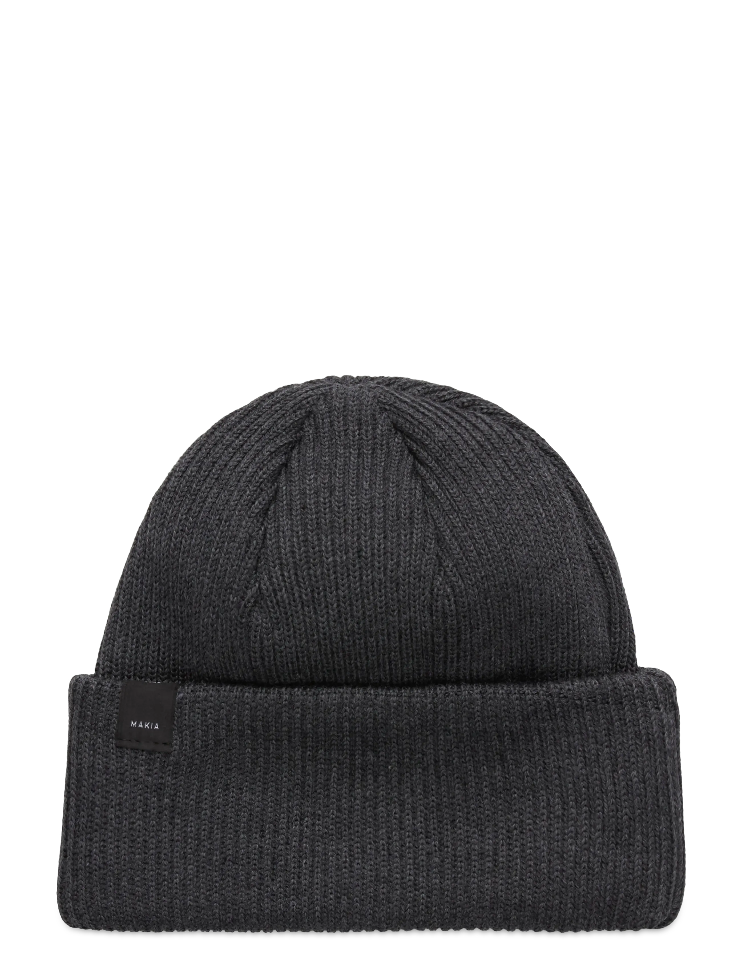 Makia Merino Cap - Mützen - DARK GREY / grey