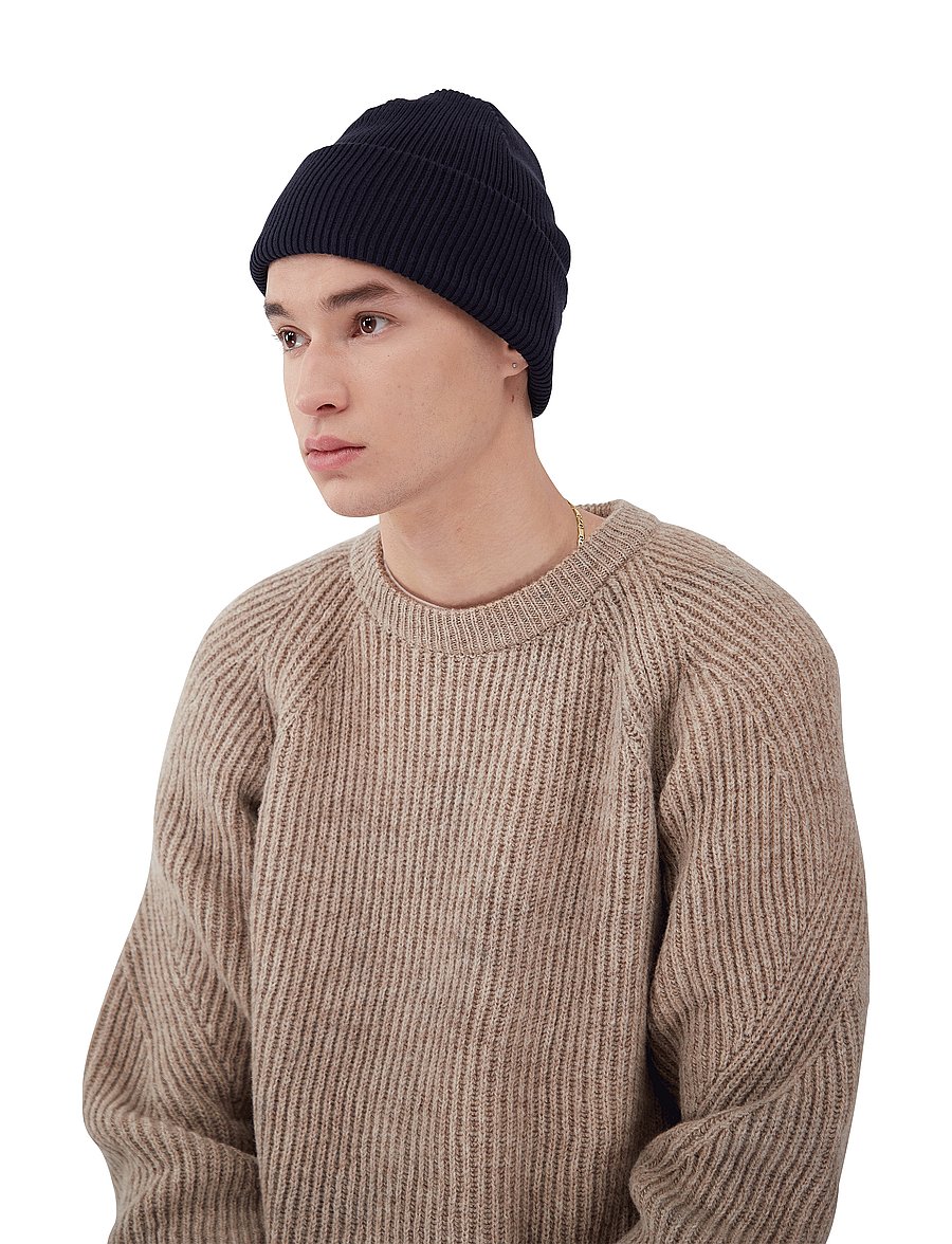 Makia - Makia Beanie - motetrender - dark navy - 0