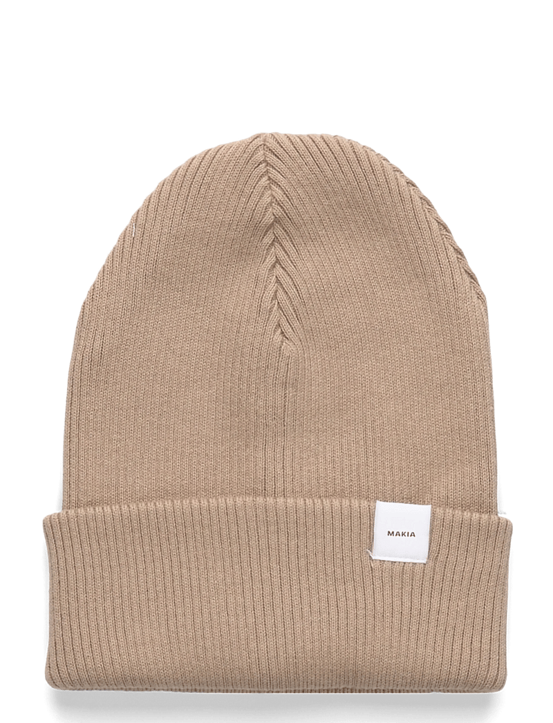 Makia - Makia Beanie - fashion trends - taupe - 0