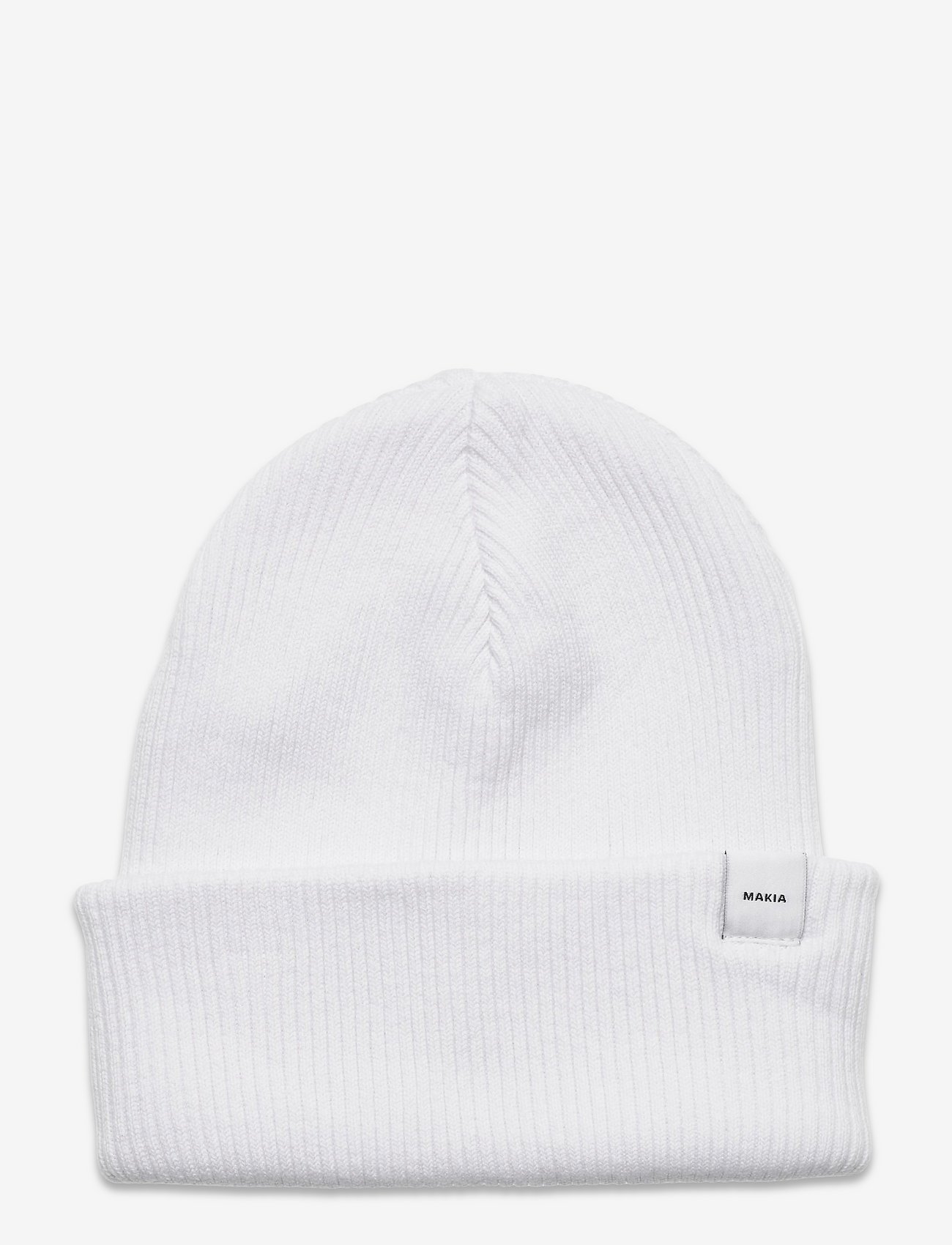 Makia - Makia Beanie - mössor & vantar - white - 0