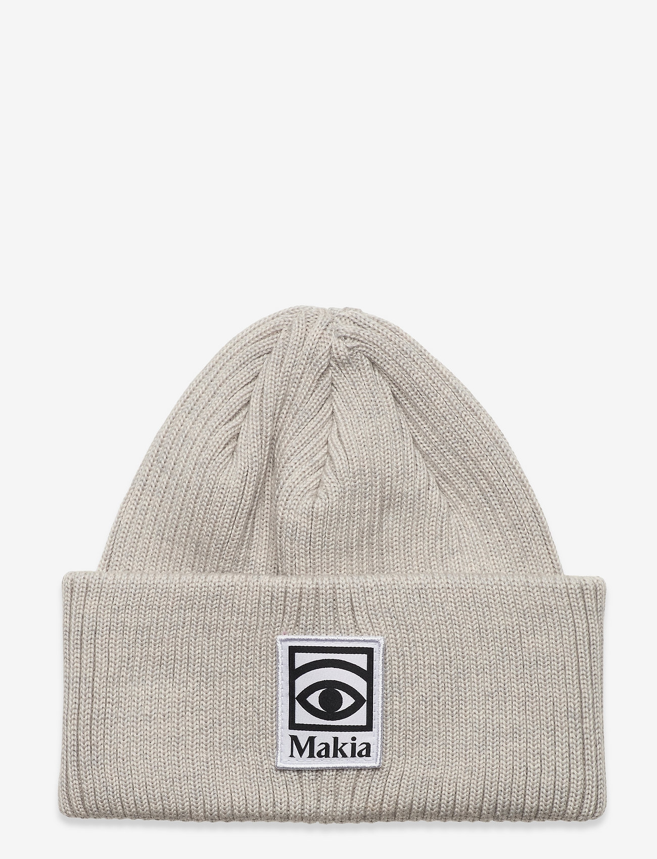 Makia - Ögon Beanie - light grey - 0