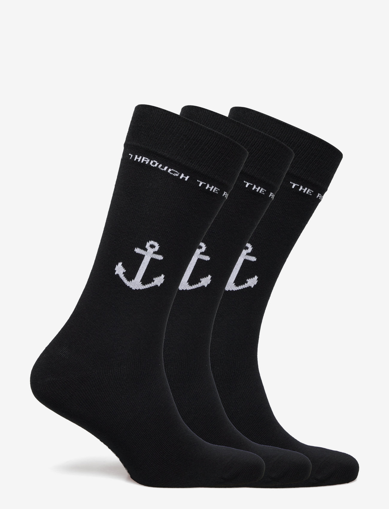 Makia - Anchor Socks (3 pack) - die niedrigsten preise - black - 1