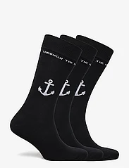 Makia - Anchor Socks (3 pack) - laagste prijzen - black - 1
