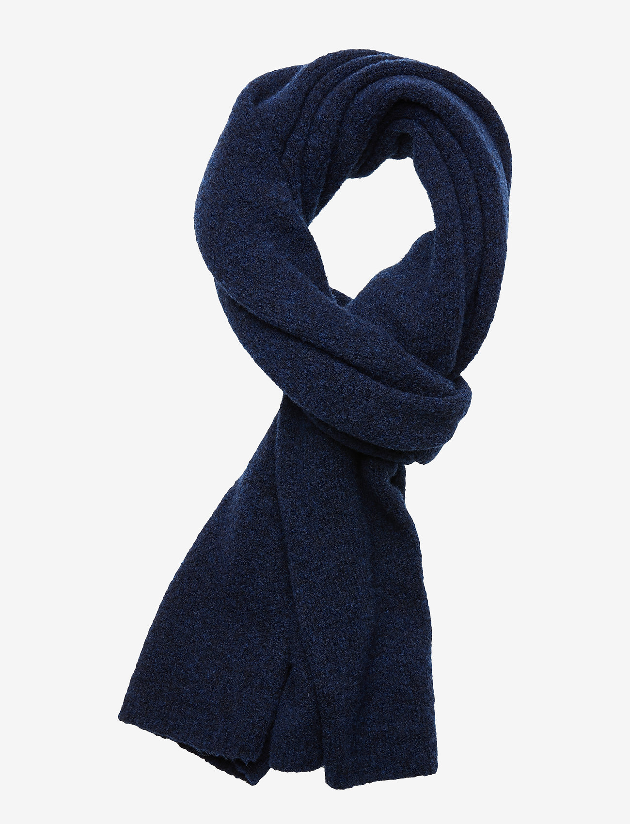 WOOLY SCARF - DARK NAVY
