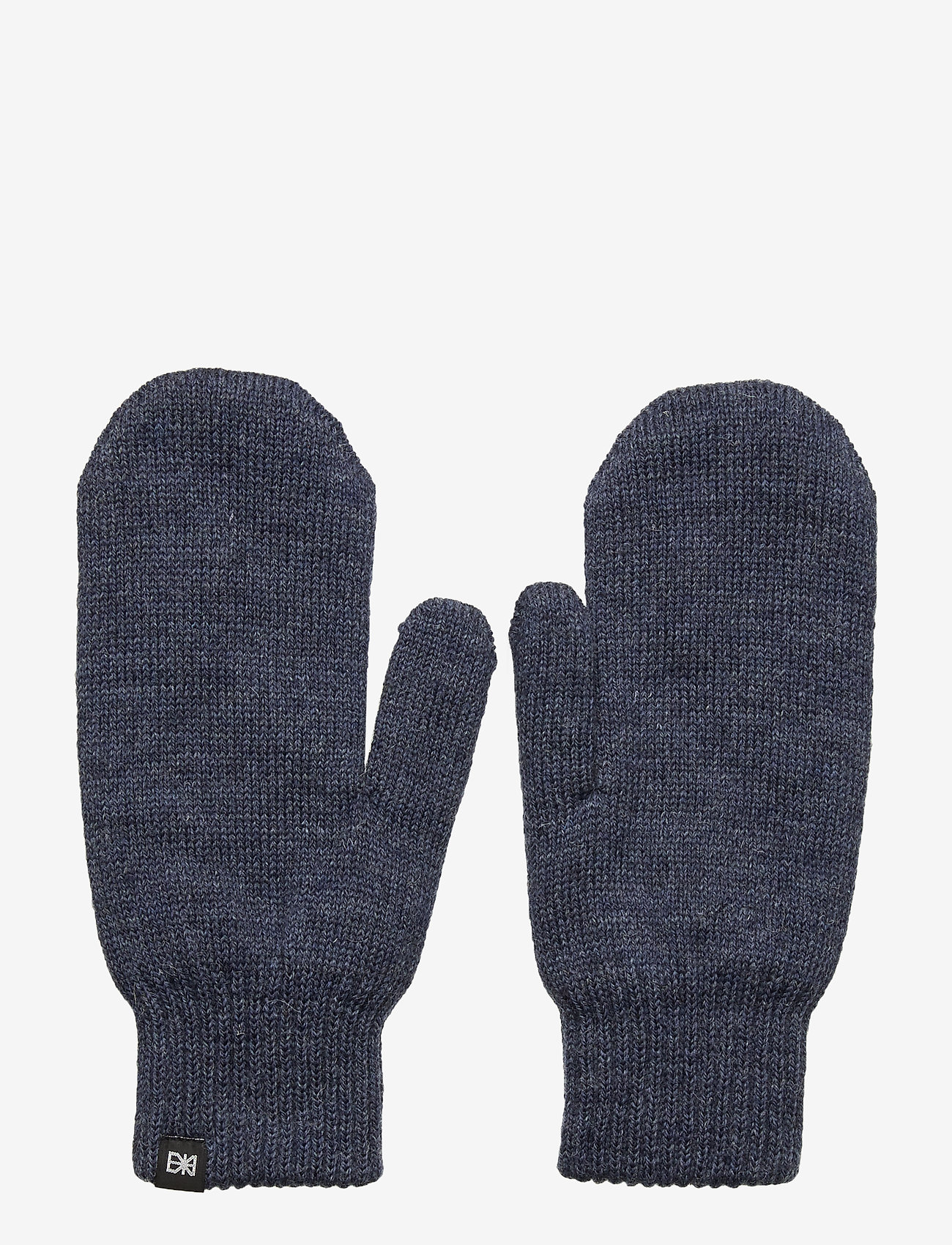 FLAG WOOL MITTENS - BLUE
