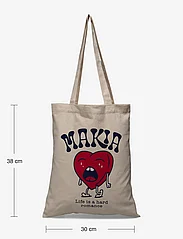 Makia - Heartache Tote bag - die niedrigsten preise - ecru - 4