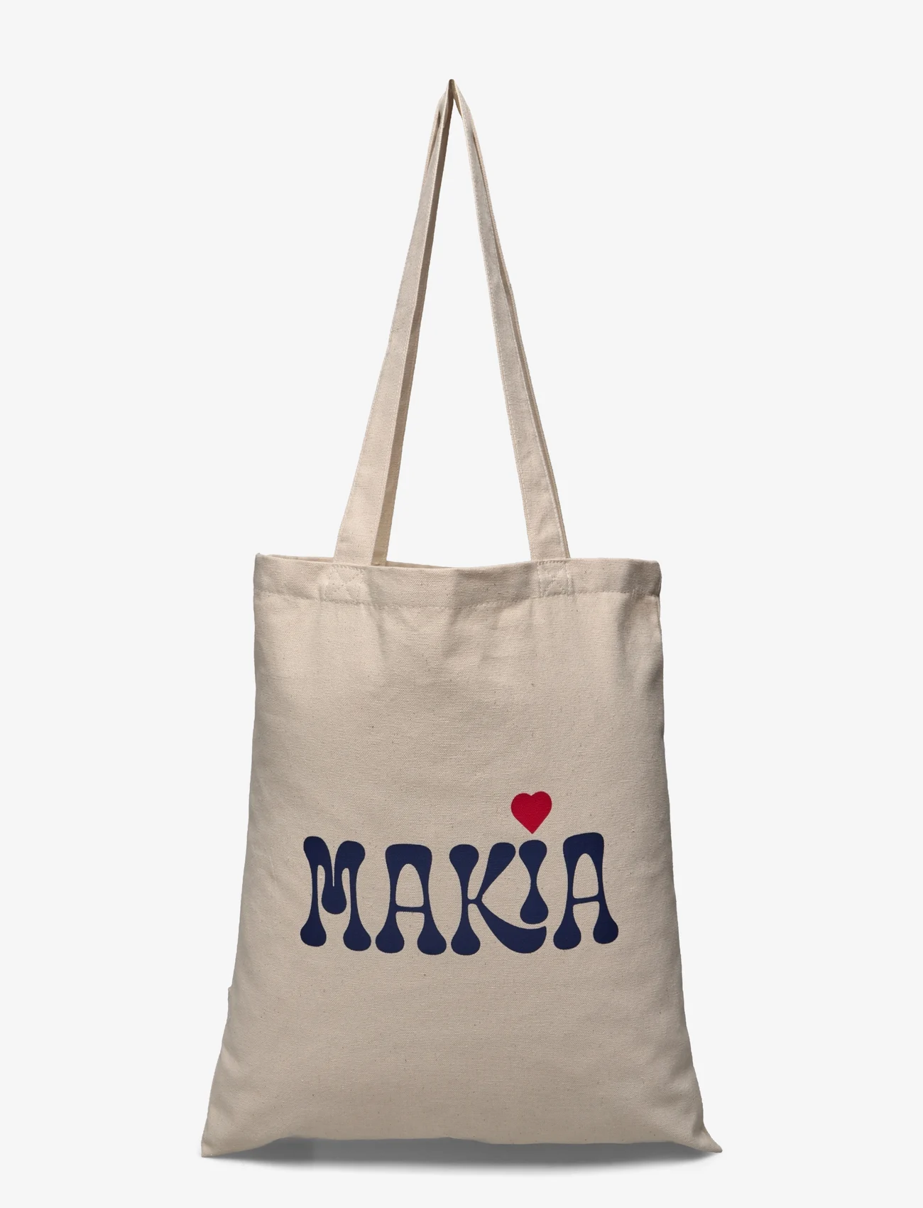 Makia - Sweetheart Tote Bag - laagste prijzen - ecru - 0