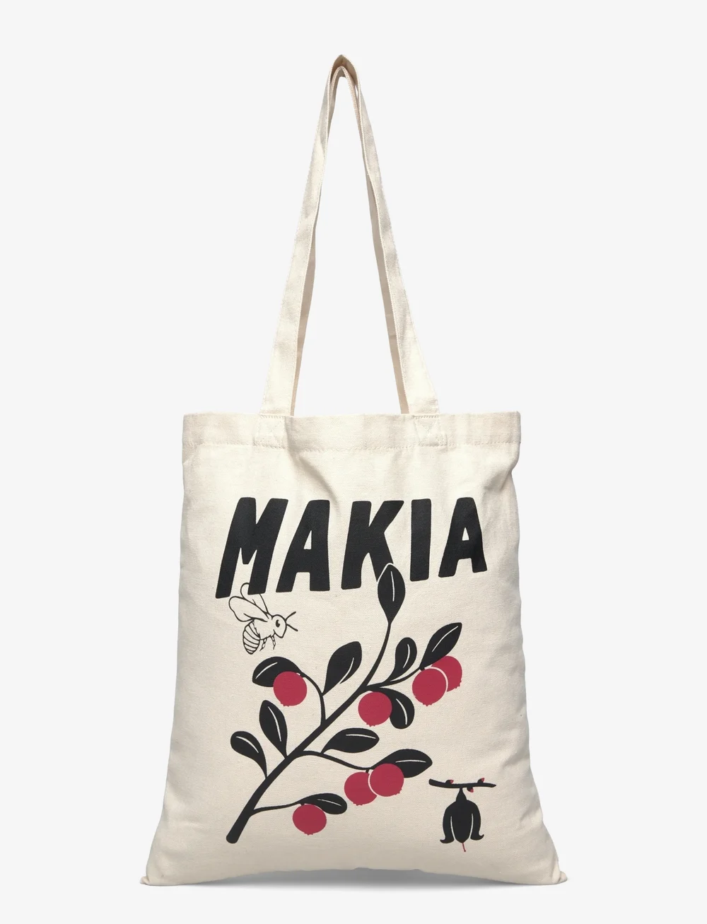 Makia - Lingon Tote Bag - tote bags - ecru - 0