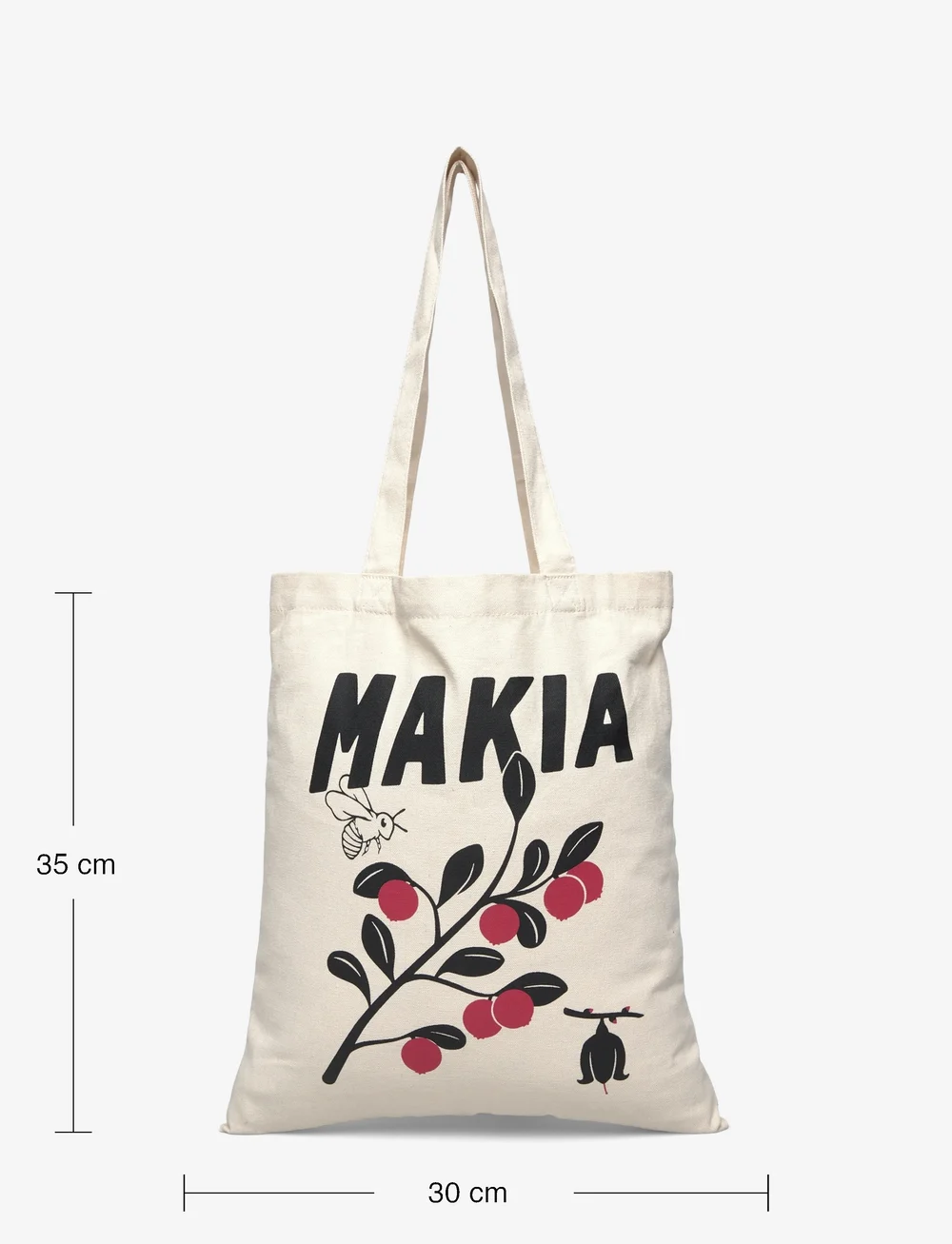 Makia - Lingon Tote Bag - tote bags - ecru - 3