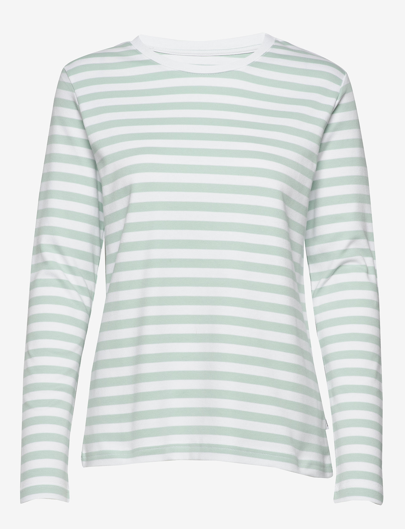 Makia - Verkstad Long Sleeve - mint-white - 0