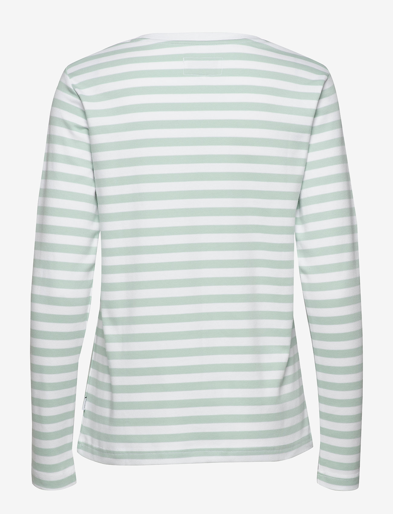 Makia - Verkstad Long Sleeve - mint-white - 1