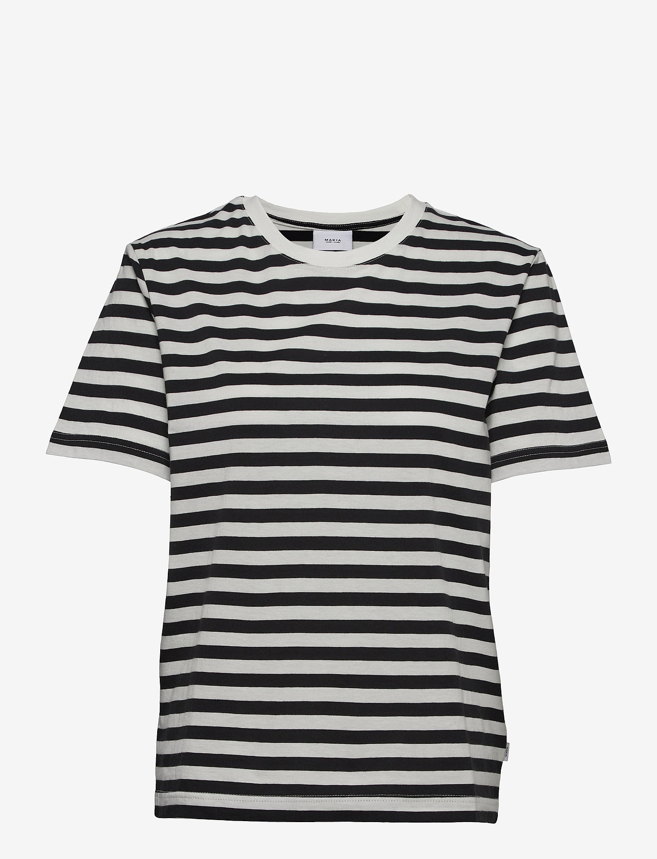Makia - Verkstad T-Shirt - madalaimad hinnad - black-white - 0