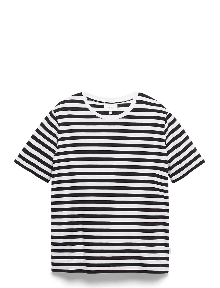 Makia - Verkstad T-Shirt - t-paidat - black-white - 1