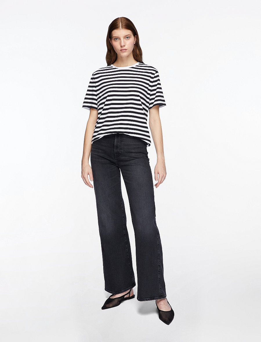 Makia - Verkstad T-Shirt - t-paidat - black-white - 2