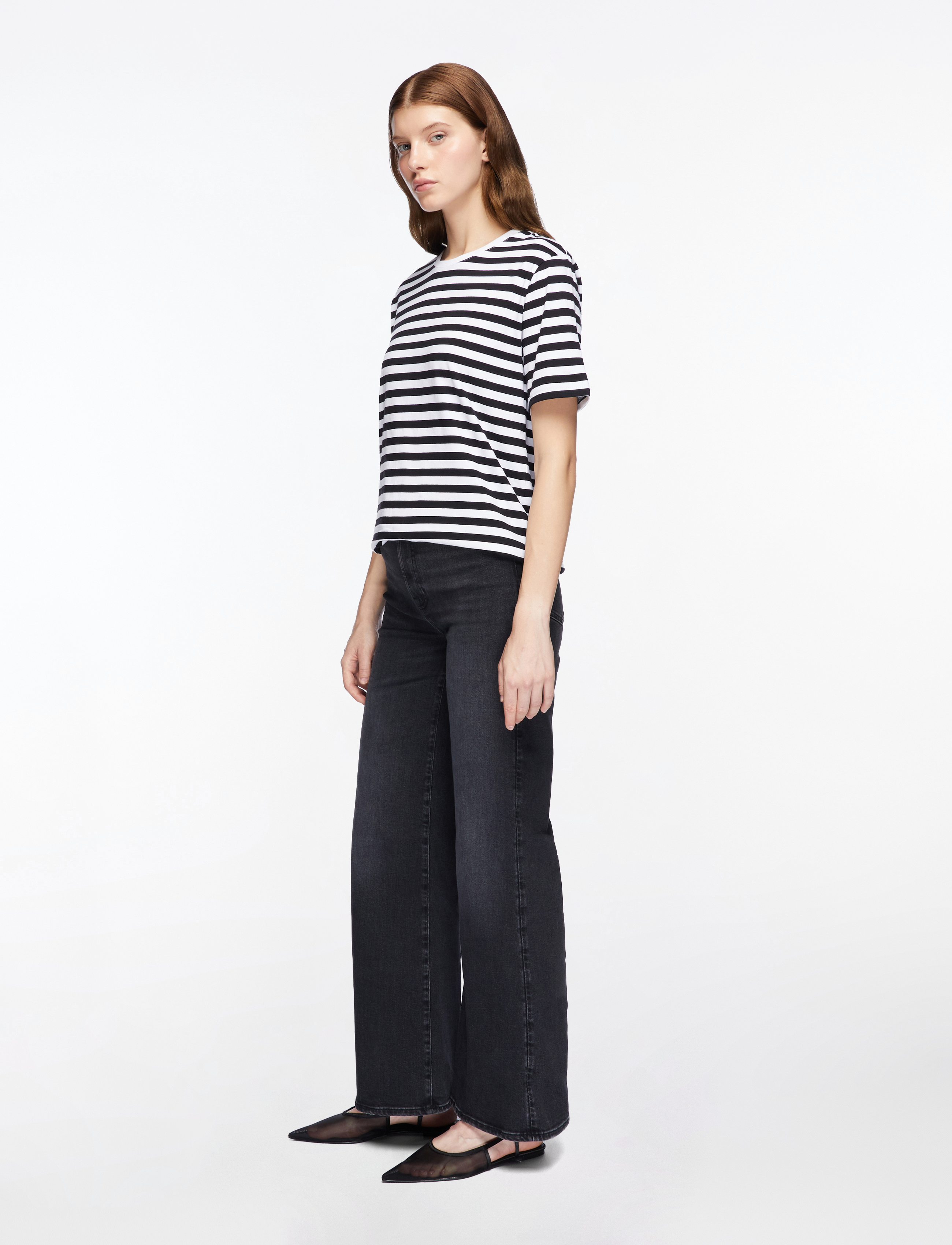 Makia - Verkstad T-Shirt - black-white - 3