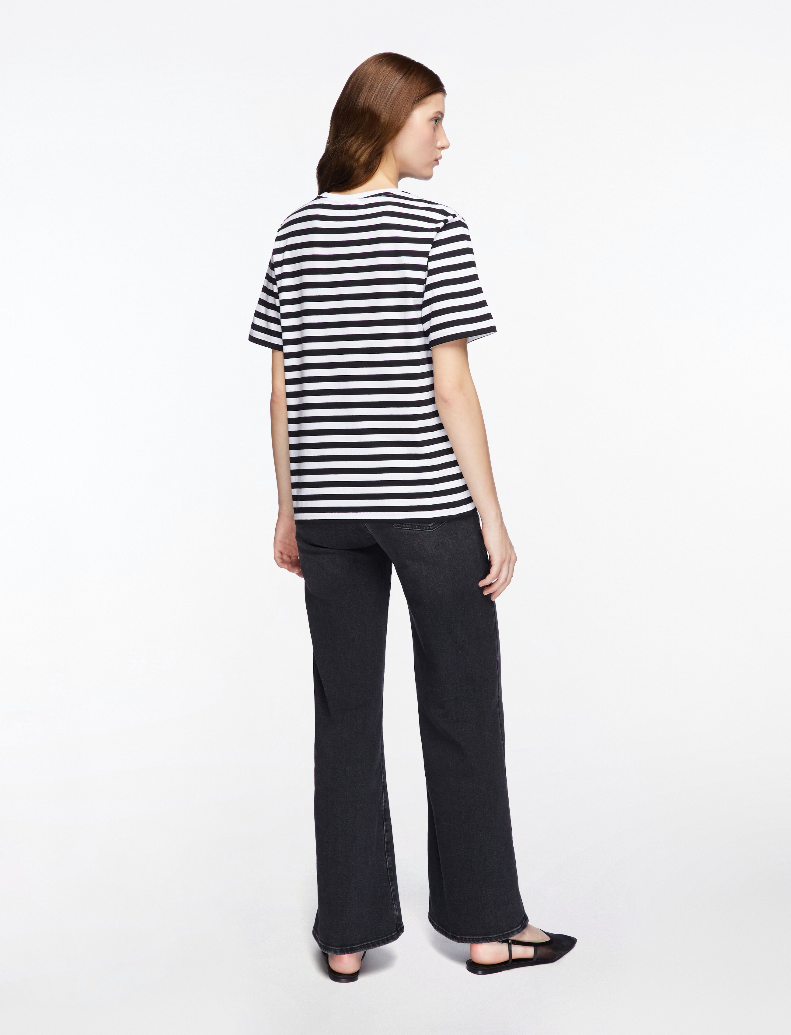 Makia - Verkstad T-Shirt - black-white - 4