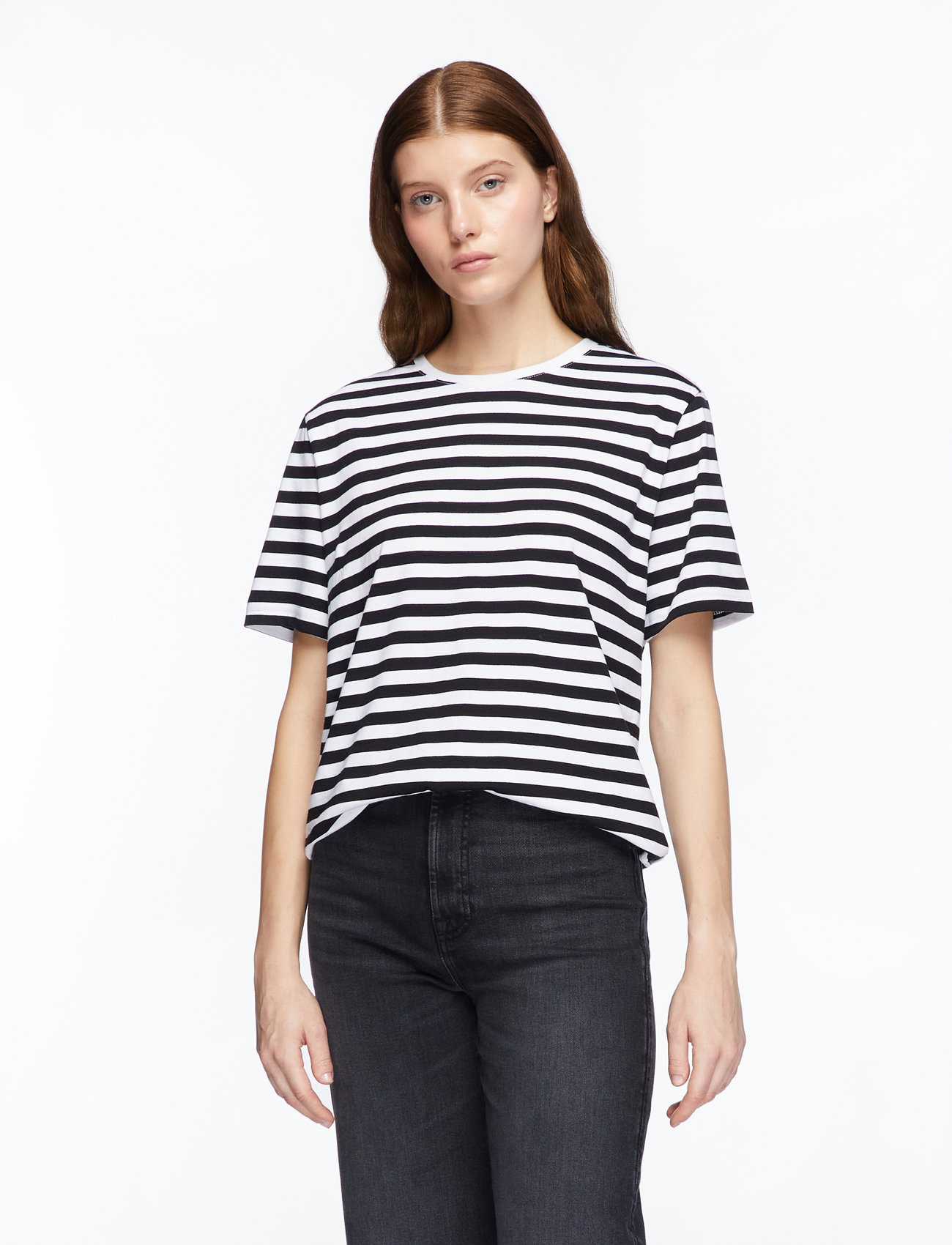 Makia - Verkstad T-Shirt - t-skjorter - black-white - 0